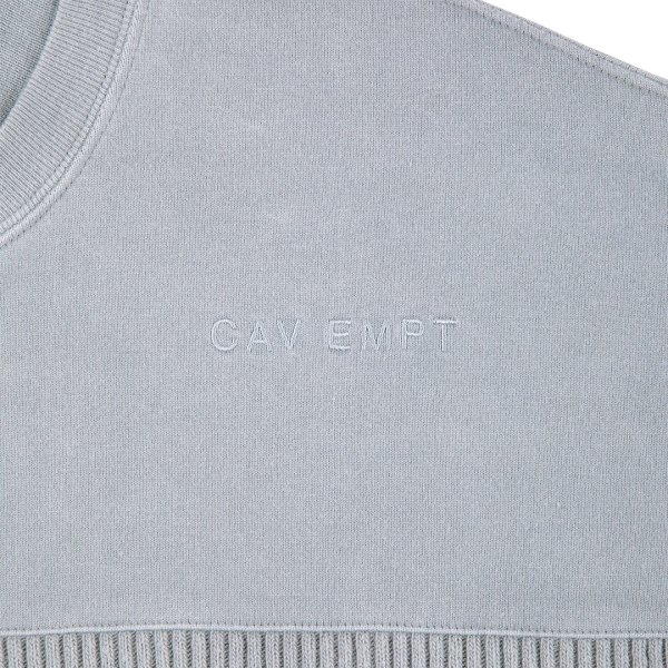 画像3: C.E (OVERDYE COLLARED LIGHT CREW NECK) GREY -30% OFF- (3)