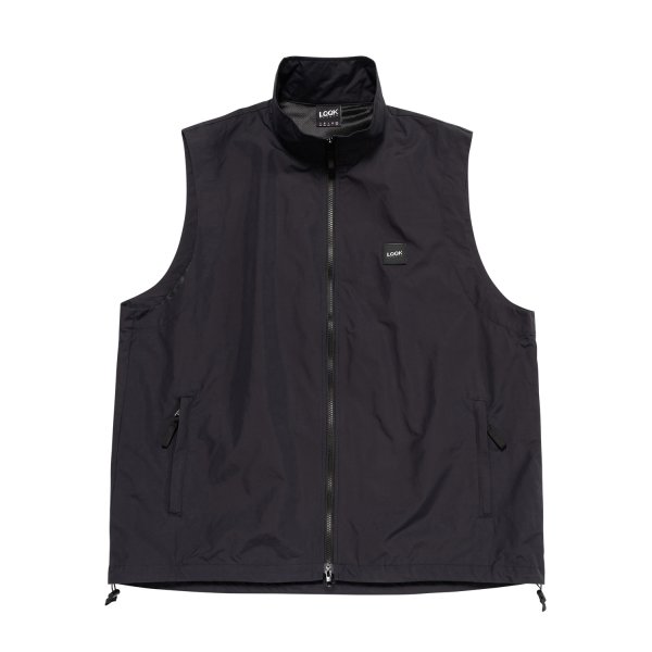 画像3: LQQK STUDIO (NYLON VEST) NAVY -30% OFF- (3)