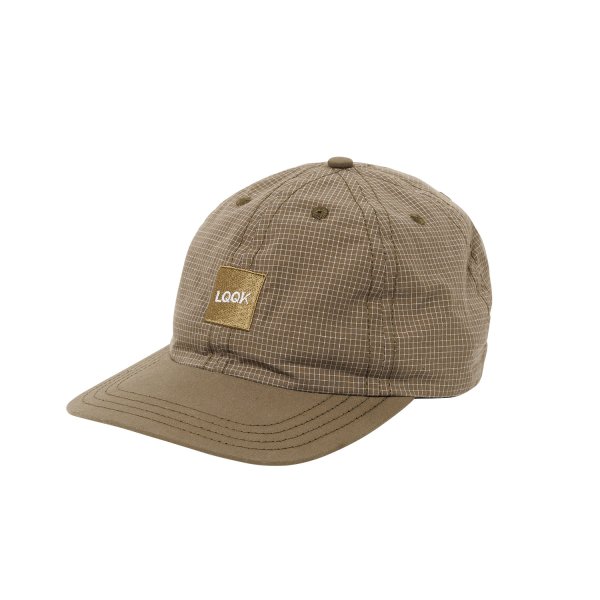 画像1: LQQK STUDIO (BOX LOGO CAP) KHAKI -30% OFF- (1)