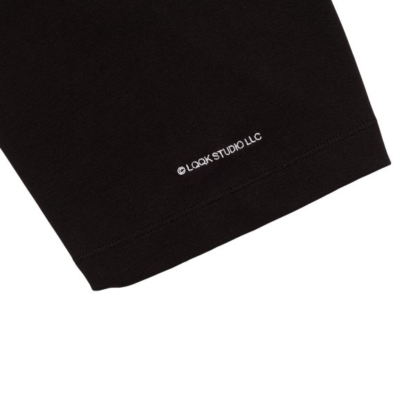 画像5: LQQK STUDIO (BORDER STICH TEE) BLACK -30% OFF- (5)