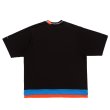 画像1: LQQK STUDIO (BORDER STICH TEE) BLACK -30% OFF- (1)