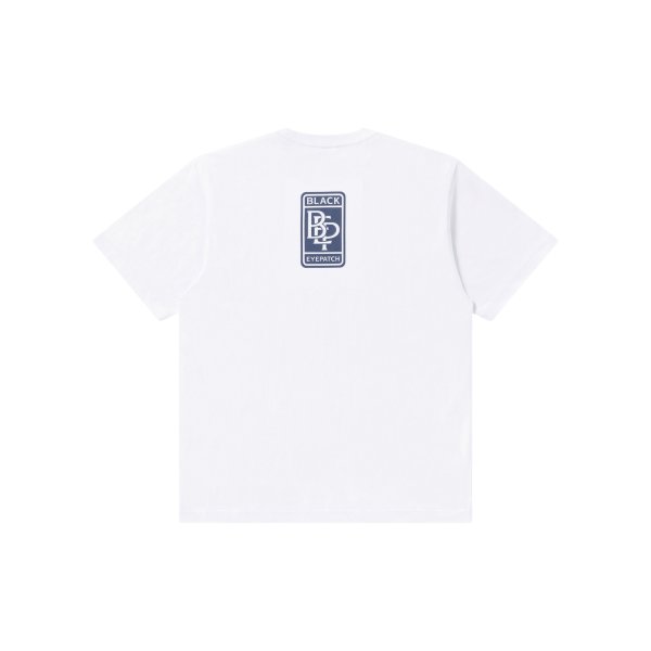 画像2: BLACK EYE PATCH (TUFF CITY ROLLER TEE) WHITE (2)