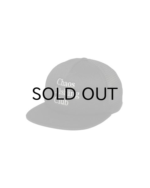 画像1: Chaos Fishing Club (LOGO MESH CAP) BLACK (1)