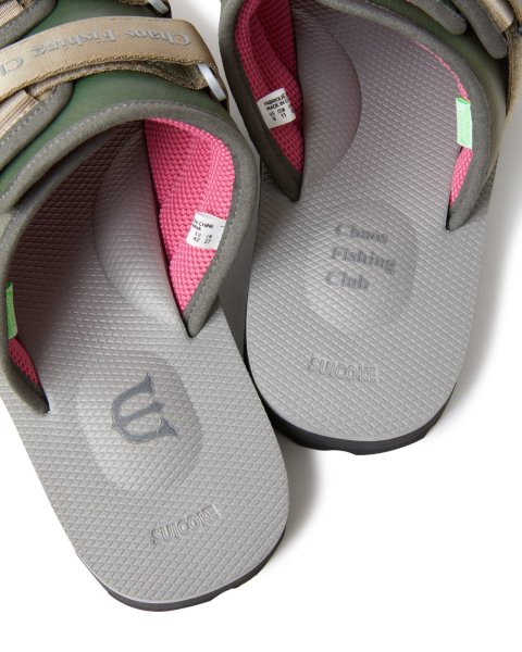 画像4: Chaos Fishing Club x Evisen (SUICOKE"MOTO") GREEN -30% OFF- (4)