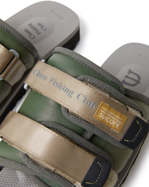 画像3: Chaos Fishing Club x Evisen (SUICOKE"MOTO") GREEN -30% OFF- (3)
