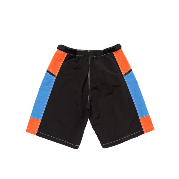 画像2: LQQK STUDIO (MOTORCYCLE SHORTS) BLK-BLUE-ORANGE -30% OFF- (2)