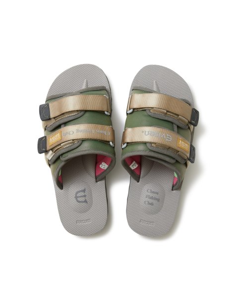 画像2: Chaos Fishing Club x Evisen (SUICOKE"MOTO") GREEN -30% OFF- (2)