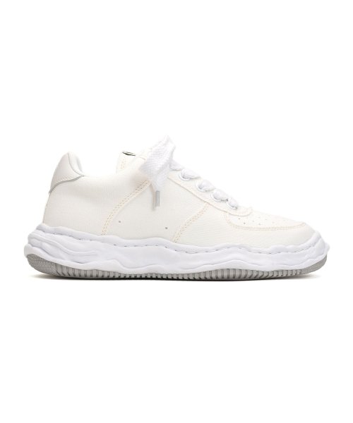画像2: Maison MIHARA YASUHIRO ("WAYNE" OG SOLE CANVAS LOW-TOP SNEAKER) WHITE (2)