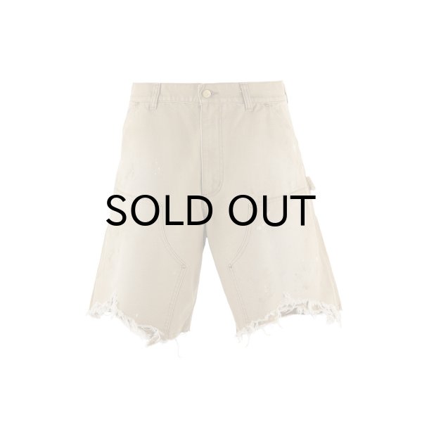 画像1: SAINT Mxxxxxx (DOUBLE KNEE SHORTS) BEIGE (1)