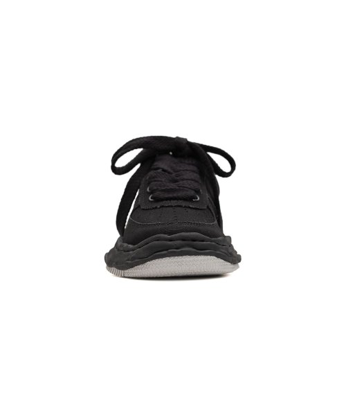 画像4: Maison MIHARA YASUHIRO ("WAYNE" OG SOLE CANVAS LOW-TOP SNEAKER) BLK-BLK (4)
