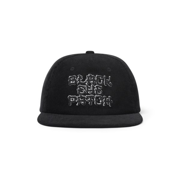 画像1: BLACK EYE PATCH (KANJI LOGO CORDUROY CAP) BLACK (1)