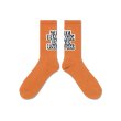 画像2: BLACK EYE PATCH (OG LABEL SOCKS) ORANGE (2)