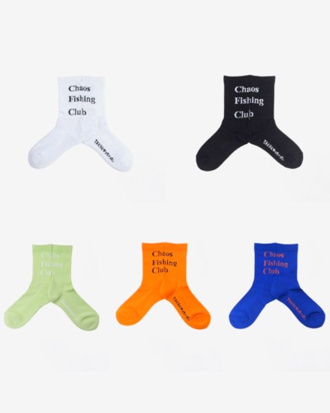 画像1: Chaos Fishing Club (1Pac Logo Socks) 5 COLORS (1)