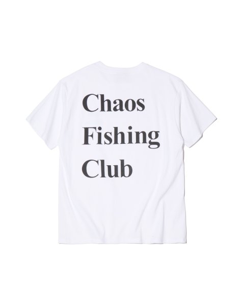 画像2: Chaos Fishing Club (Logo T-Shirt S/S) WHITE -30% OFF- (2)