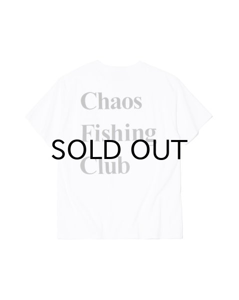 画像2: Chaos Fishing Club (Logo T-Shirt S/S) WHITE -30% OFF- (2)