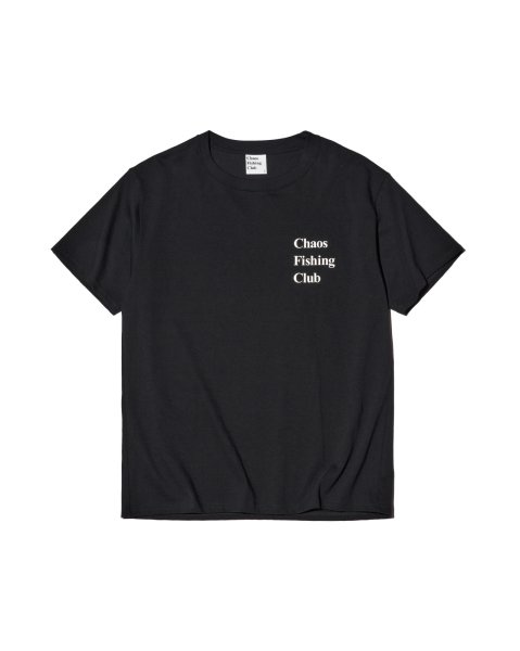 画像1: Chaos Fishing Club (Logo T-Shirt S/S) BLACK -30% OFF- (1)