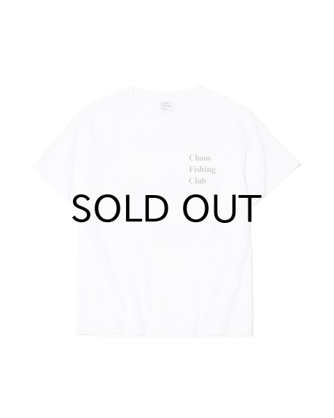 画像1: Chaos Fishing Club (Logo T-Shirt S/S) WHITE -30% OFF- (1)