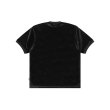 画像2: BLACK EYE PATCH (KANJI LOGO V NECK VELOUR PULLOVER TEE) BLACK (2)