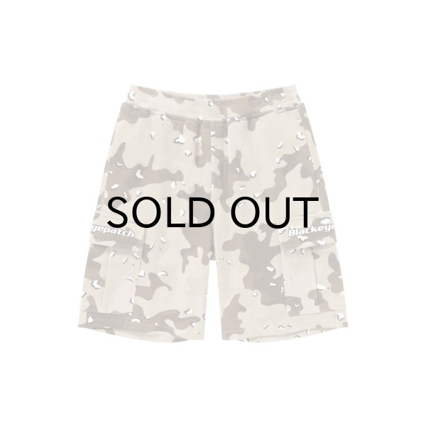 画像1: BLACK EYE PATCH (TACTICAL LOGO CARGO SHORTS) D.CAMO (1)
