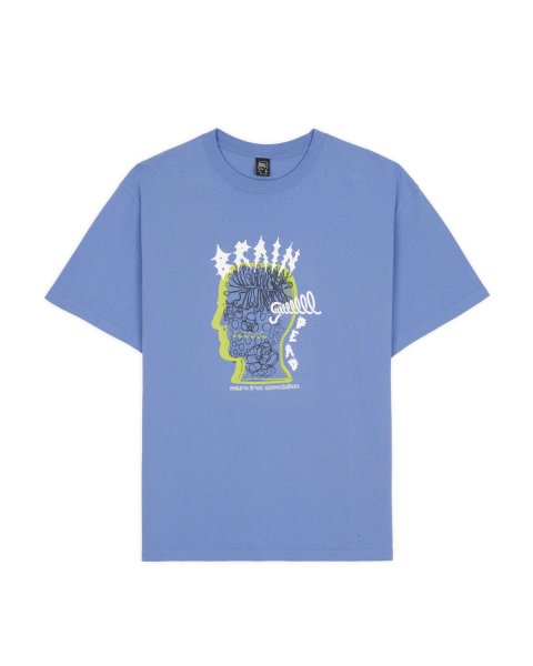 画像1: BRAIN DEAD (RINGING EAR T-SHIRT) BLUE -30% OFF- (1)