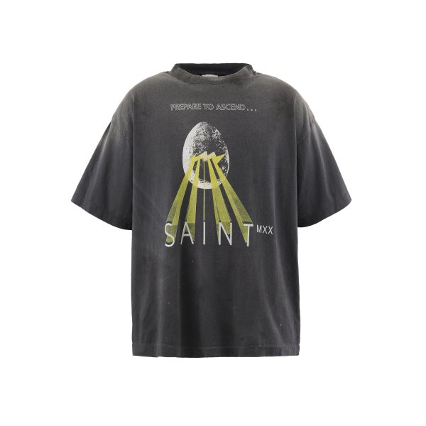 画像1: SAINT Mxxxxxx (EGG SS TEE) BLACK (1)