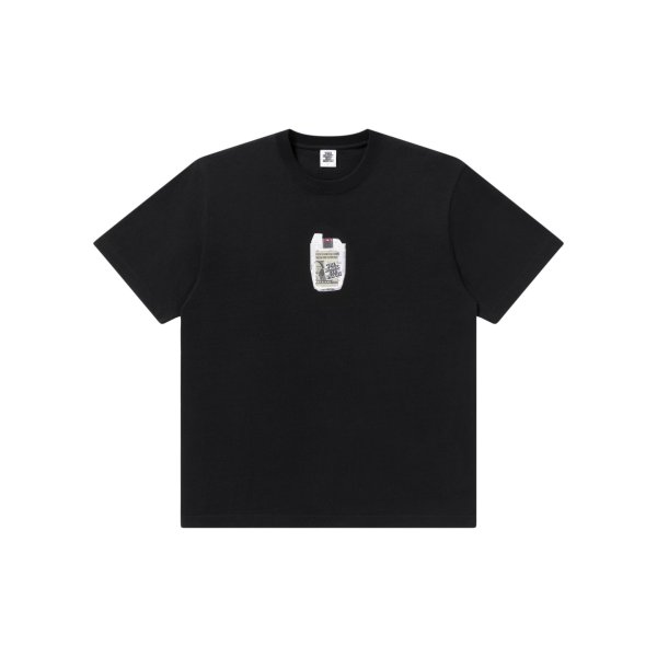 画像1: BLACK EYE PATCH (PACK IN THE POCKET TEE) BLACK (1)