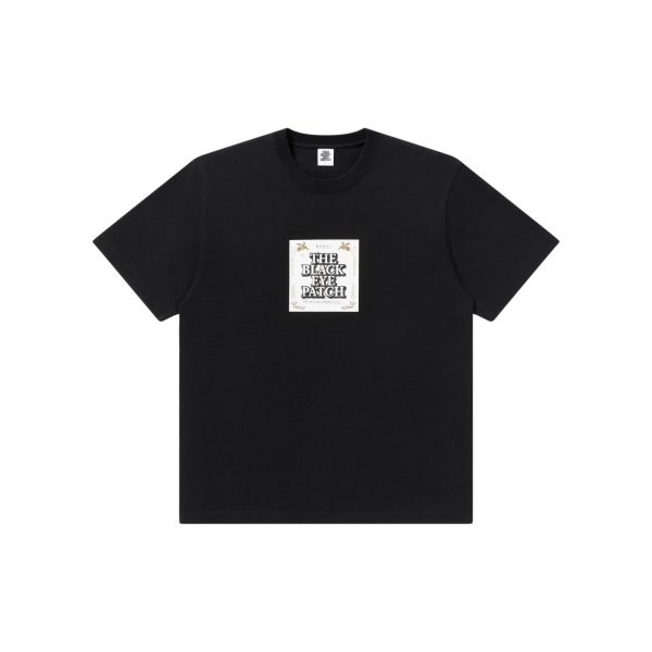 画像1: BLACK EYE PATCH (TRADEMARK CERTIFICATE TEE) BLACK (1)