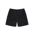 画像2: BLACK EYE PATCH (PAISLEY VELOUR SHORTS) BLACK (2)