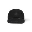 画像1: BLACK EYE PATCH (DAMAGED SMALL OG CAP) BLACK (1)