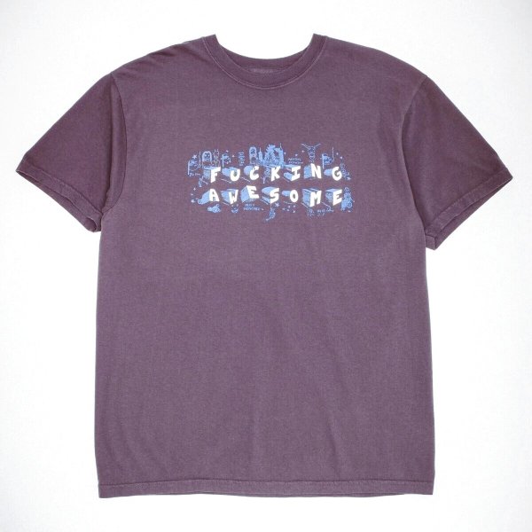 画像1: FUCKING AWESOME (Screwball Loco Short Sleeve Tee) PEPPER (1)