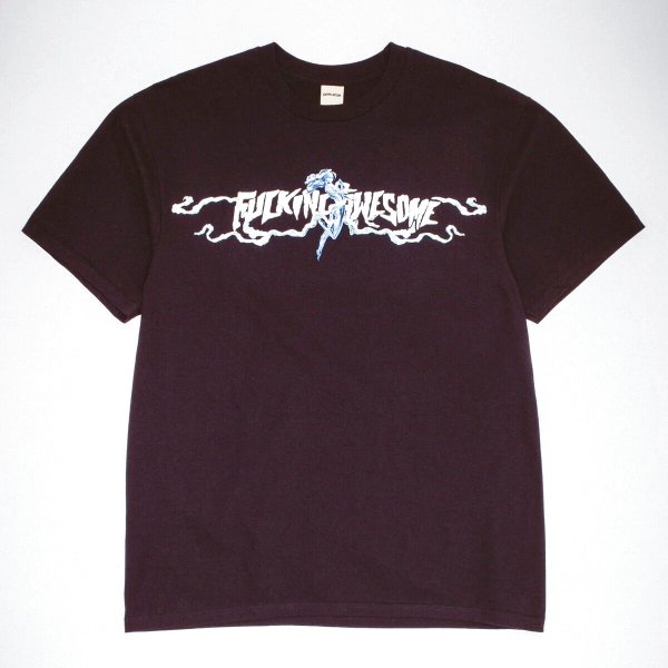 画像1: FUCKING AWESOME (Baskin Ribbons Short Sleeve Tee) BLACK (1)