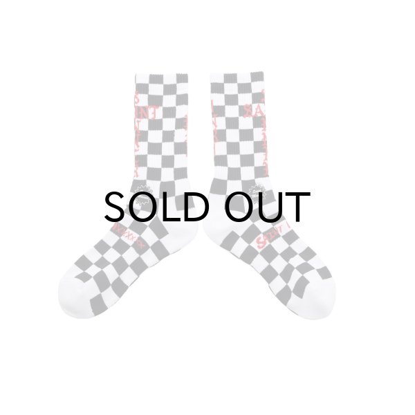 画像1: SAINT Mxxxxxx (SOCKS_SINNER) BLK-RED (1)