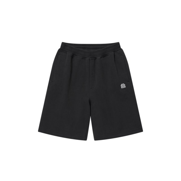 画像1: BLACK EYE PATCH (SMALL OG BAGGY SWEAT SHORTS) BLACK (1)