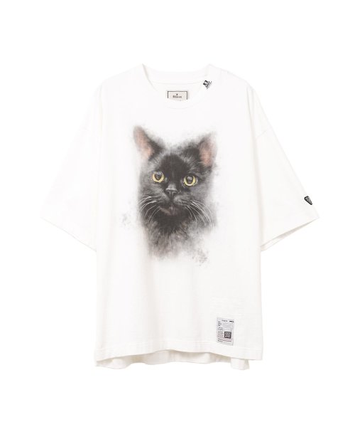画像1: Maison MIHARA YASUHIRO (Cat Printed T-shirt) WHITE (1)