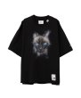 画像1: Maison MIHARA YASUHIRO (Cat Printed T-shirt) BLACK (1)