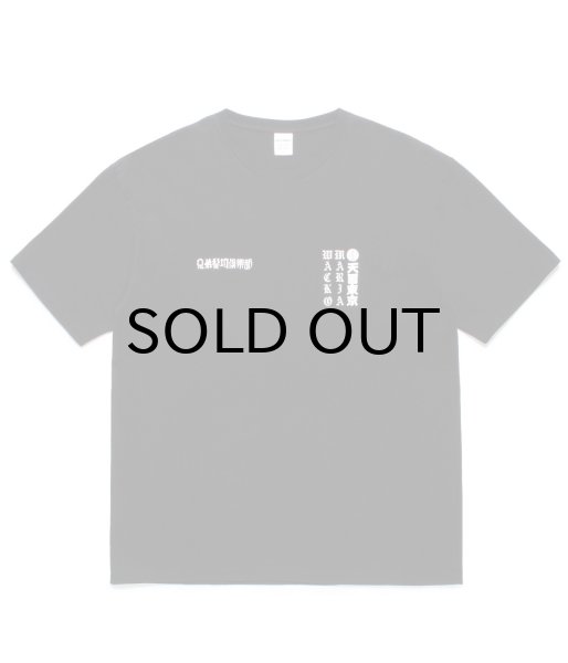 画像1: WACKO MARIA (MR.BROTHERS CUT CLUB / WASHED HEAVY WEIGHT T-SHIRT) BLACK (1)