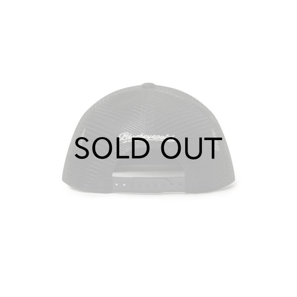 画像2: BLACK EYE PATCH (STENCIL LOGO MESH CAP) BLACK (2)