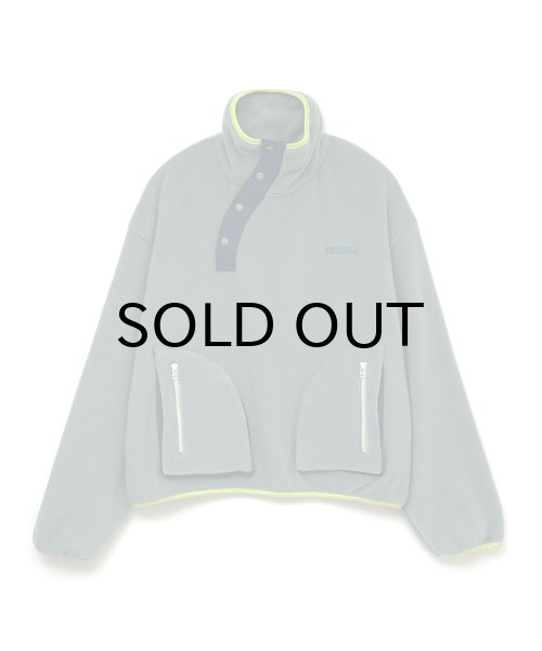 画像1: FACETASM (FLOWING FLEECE SWEAT) KHAKI (1)