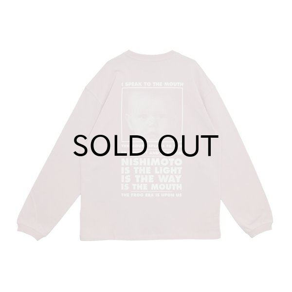 画像2: NISHIMOTO IS THE MOUTH (L/S TEE) SMOKE PINK (2)
