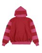 画像2: PHINGERIN (BORDER PATCH HOODIE) RED (2)