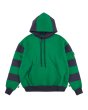 画像1: PHINGERIN (BORDER PATCH HOODIE) GREEN (1)