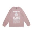 画像1: NISHIMOTO IS THE MOUTH (L/S TEE) SMOKE PINK (1)