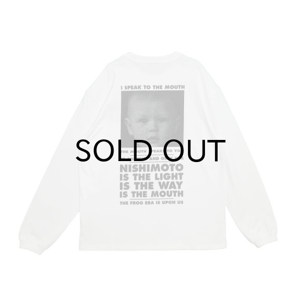 画像2: NISHIMOTO IS THE MOUTH (L/S TEE) WHITE (2)