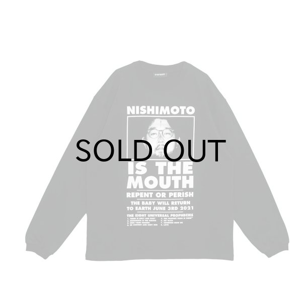 画像1: NISHIMOTO IS THE MOUTH (L/S TEE) BLACK (1)