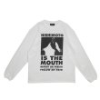画像1: NISHIMOTO IS THE MOUTH (L/S TEE) WHITE (1)
