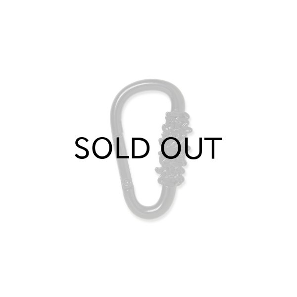 画像1: BLACK EYE PATCH (HWC CARABINER) BLACK (1)