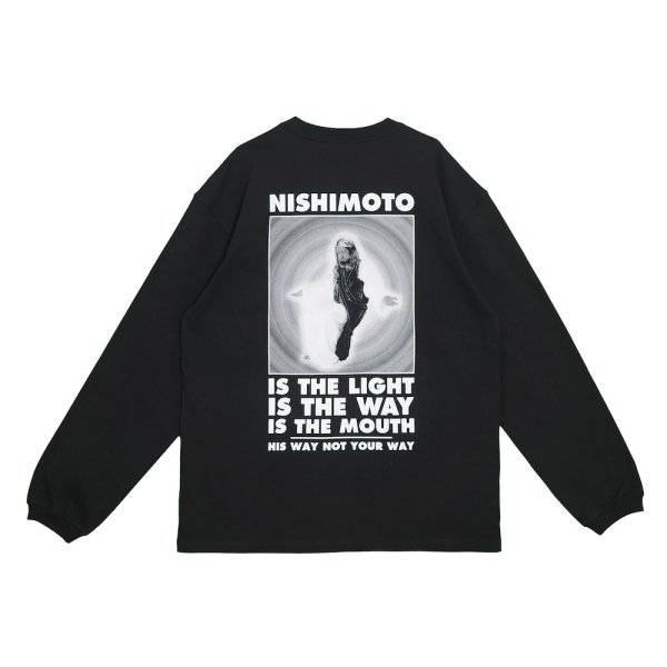 画像2: NISHIMOTO IS THE MOUTH (L/S TEE) BLACK (2)