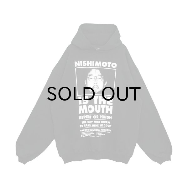 画像1: NISHIMOTO IS THE MOUTH (SWEAT HOODIE) BLACK (1)