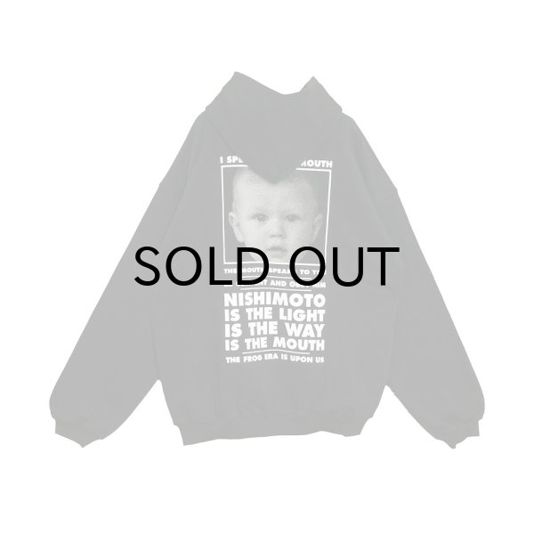 画像2: NISHIMOTO IS THE MOUTH (SWEAT HOODIE) BLACK (2)