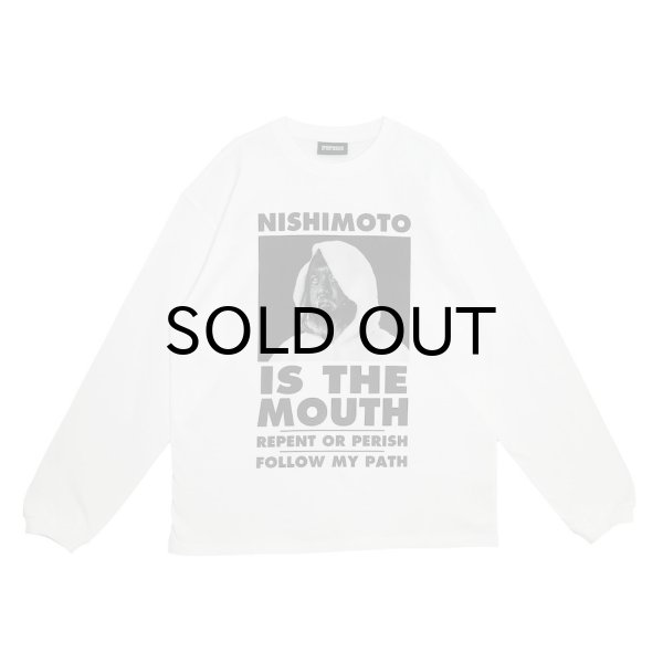 画像1: NISHIMOTO IS THE MOUTH (L/S TEE) WHITE (1)